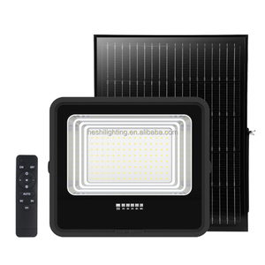 Projecteur <span class=keywords><strong>solaire</strong></span> de jardin Heshi Patent 100w <span class=keywords><strong>avec</strong></span> <span class=keywords><strong>détecteur</strong></span> de mouvement automatique 3CCT 3000-8000K alimenté par énergie <span class=keywords><strong>solaire</strong></span> <span class=keywords><strong>avec</strong></span> boîtier en ABS - Product Image 2