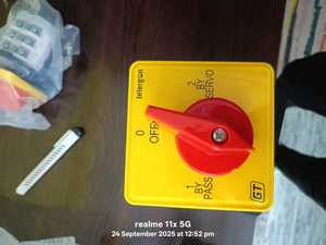 Heavy Duty 660V 32A <b>Copper</b> Electrical Combination Changeover Rotary Cam Switch 180 Rotation <b>Screw</b> Terminal for Industrial - Product Image 3