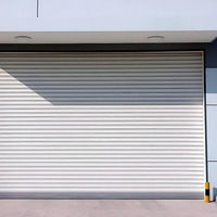 Portes à enroulement automatiques en acier galvanisé, résistantes au feu, ouverture latérale électrique, protection contre le feu 3 heures, insonorisées, industrielles