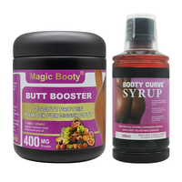 Vente en gros de sirop en poudre de protéines pour grosses fesses à base de plantes pour des fesses plus grosses Supplément pour adultes favorisant la croissance des fesses
