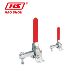 Hao Shou Stainless Steel Adjustable Vertical <b>Quick</b> <b>Clamp</b> Manual Bench Vise For Metal Working HS-11412 - Product Image 3
