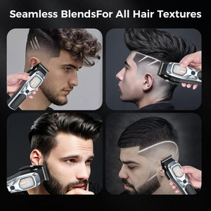 Máquina <span class=keywords><strong>de</strong></span> Corte <span class=keywords><strong>de</strong></span> Pelo Profesional para Barbería, Recubrimiento DLC, Motor Maglev, Alta Potencia, Alta Velocidad, para Hombres - Product Image 3