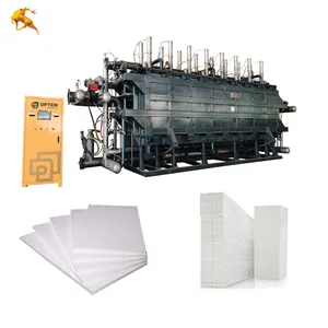 Duitse Tech Uitgebreid Polystyreen Eps Foam Block Making Machine Productielijn Polyfoam Thermocol Piepschuim Blok Machine