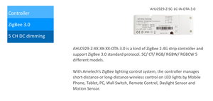 Control de voz ZigBee 3,0 luz LED controlador CCT ajustable <span class=keywords><strong>blanco</strong></span> RGB trabaja con Eco Plus <span class=keywords><strong>Alexa</strong></span> de <span class=keywords><strong>Amazon</strong></span> - Product Image 4