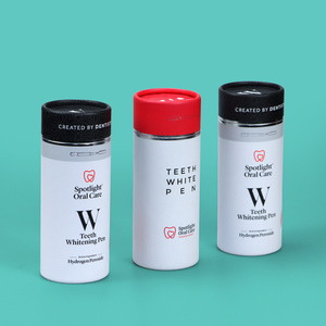 Poudre de blanchiment des dents cosmétique, Design de luxe personnalisé, cylindre cadeau de soins de la peau, emballage en tube de carton - Product Image 3