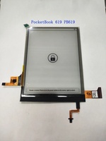 Layar LCD Sentuh Eink 1024x758 6-inci Baru untuk PocketBook 619/PB619 Verse Lite E-book Reader