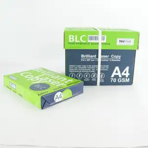 슈퍼 화이트 BLC A4 복사기 종이/더블 A4 크기 종이 복사 용지 80 gsm