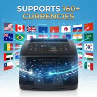 Contador de Billetes CHUANWEI AL-N66D 1 CIS, Detector de Monedas, Máquina Contadora de Dinero, 1000 Piezas/min