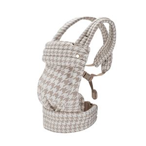Porte-bébé ergonomique réglable en lin et coton avec soutien lombaire pour nouveau-nés et tout-petits, cadre pliable moderne pour bébé - Product Image 1
