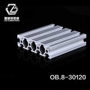 อลูมิเนียมโปรไฟล์ Luhu รุ่น Ob.8-30120 เกรดอุตสาหกรรม สำหรับงานโครงสร้าง - Product Image 2