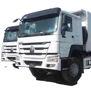 HOWO 6X4 ikinci el kullanılmış veya yeni DAMPERLİ KAMYON traktör ve römork satılık dizel kutusu motor brüt boyutları tekerlek araç kabin