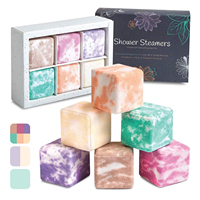 Tablettes de bain et de douche aromathérapeutiques à marque privée, bombes de douche DIY