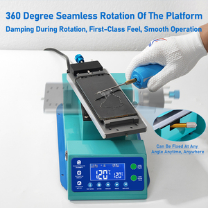 Cơ Khí Đa Chức Năng Quay Nghiêng Sưởi Ấm Tách Với Hai Máy Bơm Màn Hình LCD & Cover Quay Lại Tách Điện Thoại Công Cụ Sửa Chữa - Product Image 3