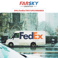 Livraison express internationale rapide Farsky Logistics Chine vers le Mexique Service de fret porte à porte pour les marchandises dangereuses Assistance 24h/24 et 7j/7