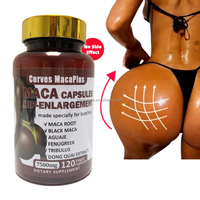 OEM Extreme Hip Curve Butt Enlargement Booty Maca Strong Man Capsules Ultimate Plus Maca Pills Herbal Supplements