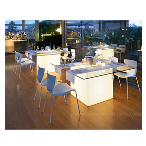 Bàn Ăn Với Bộ Đầy Đủ/Bàn Vuông 8/Bàn Ăn Kích Thước Thay Đổi - Product Image 1