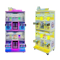 Nouvelle machine à prises à monnayeur pour enfants, modèle JH060, pour autocollants, snacks, cadeaux et poupées, vente en gros directe fabricant