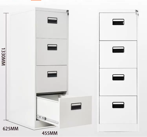 Archivador Metálico Moderno y Minimalista A4 de 5 Cajones con Características Ignífugas, Antirrobo y Resistentes a la Humedad para Uso en Oficina - Product Image 6