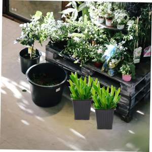 Tasses de pépinière <span class=keywords><strong>en</strong></span> <span class=keywords><strong>plastique</strong></span> Boîtes de culture de germination des plantes Outils de pot de <span class=keywords><strong>repiquage</strong></span> Pots de fleurs de jardin Jardinières - Product Image 4