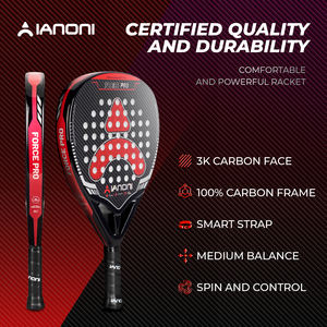 Caston Sports IANONI Disponible al por Mayor, Envío el Mismo Día, Descuentos por Volumen. Raquetas <span class=keywords><strong>de</strong></span> Pádel <span class=keywords><strong>de</strong></span> Fibra <span class=keywords><strong>de</strong></span> Carbono <span class=keywords><strong>de</strong></span> Alta Gama 3K/12K/18K - Product Image 2