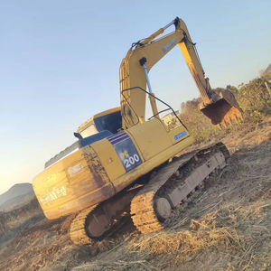 รถขุดมือสองขนาดกลาง ยี่ห้อ Komatsu รุ่น PC200-7 น้ำหนัก 20 ตัน เครื่องยนต์ Cummins พร้อมเกียร์ ปั๊ม และมอเตอร์ ขายดีจากจีน - Product Image 1
