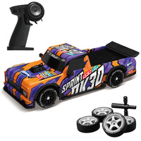 Aidison 1:24 Modèle réduit de voiture télécommandée Graffiti RC Vehicle Toys With Light Coche Teledirigido Drift Coche Radiocontrol Juguetes