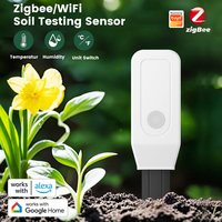 Sonde de Sol Intelligente Tuya WiFi Zigbee pour Plantes, Capteur d'Humidité et de Température, Hygromètre, Thermomètre Compatible Google Alexa