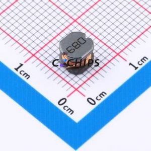 Inducteur de puissance CD54-680M SMD, 5,8x5,2 mm (Inductance : 68 µH) (Précision : 20 % Courant nominal : 610 mA) - Product Image 1