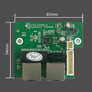 Module <span class=keywords><strong>de</strong></span> commutation réseau mini 3 ports, 2 ports <span class=keywords><strong>RJ45</strong></span> 100 Mbps et 1 port à connecteur <span class=keywords><strong>8</strong></span> broches, carte PCBA <span class=keywords><strong>de</strong></span> commutateur Ethernet pour composants <span class=keywords><strong>de</strong></span> machine - Product Image 5