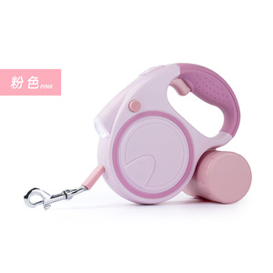 สายจูงสัตว์เลี้ยงแบบยืดหดได้พร้อมไฟสำหรับสุนัขขนาดเล็กและขนาดกลาง - Product Image 4