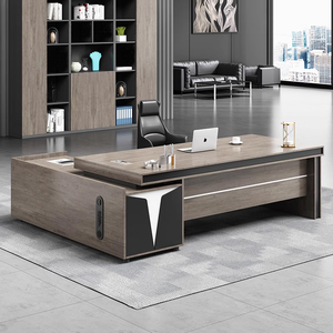 Simple, moderno, escritorio de jefe, engrosado, muebles de Gerente Ejecutivo, Panel de madera, combinación de escritorio de presidente de oficina - Product Image 1