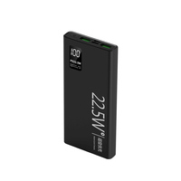 Chargeur de téléphone à charge rapide PD 22,5 W, chargeur portable, batterie externe 10000 mAh, chargeur portable, batteries externes 20000 mAh