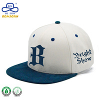 Vintage Custom Contrasted Kleur Snapback Baseball Caps Streetstyle Platte Rand Hoeden Met Aangepaste Logo Voor School Game Team Sportief