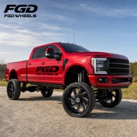 Jantes forgées FGD monobloc à déport profond 22x12 24x14 26x14 26x16 8x6.5 8x170 8x180 6x5.5 6x139.7 6/8 trous pour Chevrolet GMC RAM Ford