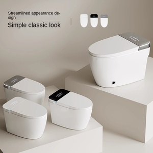 Inodoro Inteligente Original con Control Remoto, Totalmente Automático, con Luz Ultravioleta, Restricción de Presión de Agua, Sifón Integrado en Forma de S para Uso Doméstico - Product Image 4