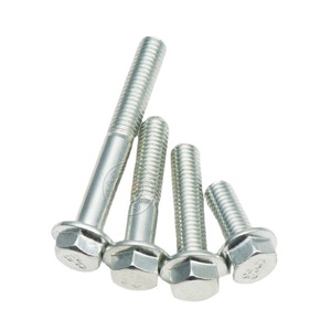 Jiufei Hardware Hex <b>Flange</b> <b>Bolt</b> GBT 5789 M5 To M10 Zinc Plated Carbon Steel 8.8 Grade Standard Use - Product Image 3