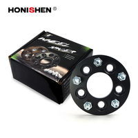 Adaptateur de moyeu de roue de voiture en aluminium noir 7075-T6 5x100 à 5x114.3 CB57.6mm à 56.1mm pour Volkswagen