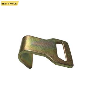 Gancho plano de amarre de carga tipo J <span class=keywords><strong>galvanizado</strong></span> amarillo, accesorio de extremo, accesorios de Metal, trinquete, gancho Sanp plano - Product Image 3
