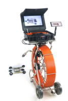 Caméra de canalisation souterraine AMJET R14-MAX 512 Hz 360° ° +180 ° Système d'inspection par caméra pour les canalisations domestiques et les relevés des égouts