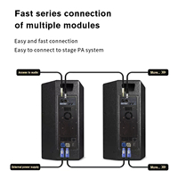 Module d'amplificateur de puissance numérique 1500BT 1500W 4 Ohm Classe D BT USB Noir Métal pour système audio professionnel Subwoofer