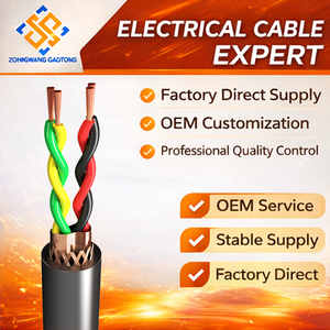 Cable de Par Trenzado Blindado para Intercomunicador de Panel de Control RS485 y Cableado de Señal Interior 22 AWG 305m Suministro de Fábrica OEM Confiable - Product Image 2