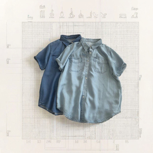 Camisas Casuales de Verano para <span class=keywords><strong>Hombre</strong></span> al por Mayor, <span class=keywords><strong>Manga</strong></span> <span class=keywords><strong>Corta</strong></span>, Ecológicas, 180g, Antiarrugas, Transpirables, con Estampado y Bordado en Tela Satinada - Product Image 3