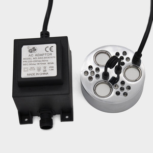 Siêu âm sương mù Maker nước Tính năng tạo độ ẩm AO Thác cảnh quan Bonsai bể cá ba đầu phun sương mù Máy phát điện - Product Image 5