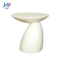 Table Basse d'Extérieur Moderne en Fibre de Verre Écologique, Durable, Hauteur Réglable, Vente en Gros Usine, Meuble de Salon Personnalisé