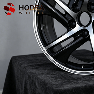 ล้ออัลลอยด์ฟอร์จ ขนาด 18/19/20/21/22 นิ้ว 5x112 5x120 สำหรับรถยนต์ไฟฟ้า Tesla/<span class=keywords><strong>BMW</strong></span> 	 ล้อแม็กซ์สีดำเงาขอบขัดเงาแบบกำหนดเองสำหรับรถยนต์ไฟฟ้า - Product Image 4