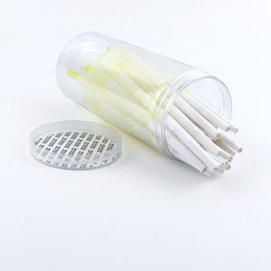 Cônes à rouler blancs personnalisés avec logo de marque, 50 pièces, papier à rouler naturel, accessoires pour fumeurs, cônes à cigarettes biologiques - Product Image 4