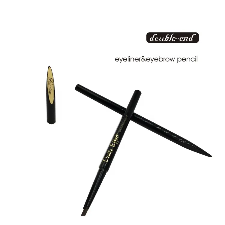 Liquid 2 Head Eyebrow Pencil Very Fine Carving Pattern Waterproof Eye Brow Pencil