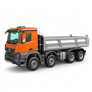Camión Volquete Hidráulico RC K3367 a Escala 1:14, 8WD, Control Remoto 2.4G, Vehículo de Ingeniería de Construcción de Simulación Metálica RTR - Product Image 1