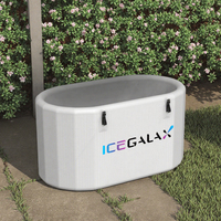 حوض غطس بارد قابل للنفخ من AirCore O، سلسلة الألوان الفاتحة، خيارات متعددة الألوان للاستخدام المنزلي