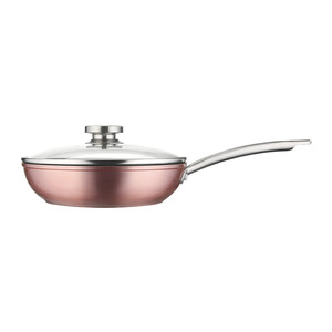 Ensemble de poêles Zwilling 3 pièces antiadhésives roses avec couvercle et spatule, prêt à offrir - Product Image 2